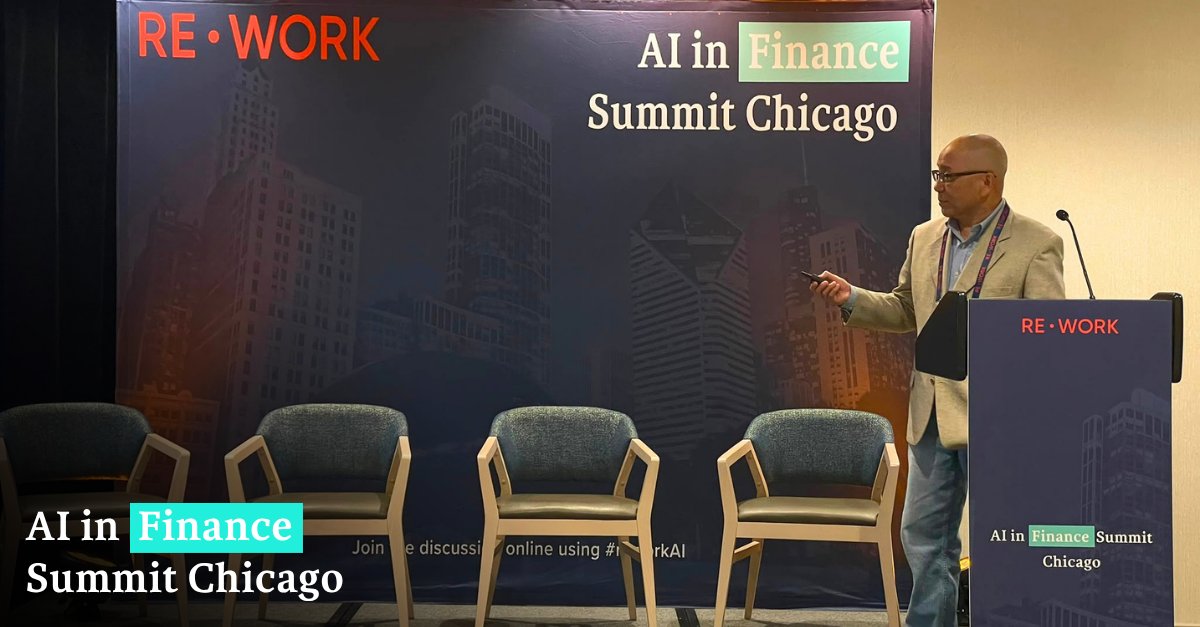 teamrework's tweet photo. At AI in Finance Summit Chicago, Joseph Chen, SVP – Financial Modeling (QMA) at Wintrust Financial Corporation, is exploring “𝐓𝐡𝐞 𝐑𝐢𝐬𝐞 𝐨𝐟 𝐀𝐮𝐭𝐨𝐧𝐨𝐦𝐨𝐮𝐬 𝐅𝐢𝐧𝐚𝐧𝐜𝐞: 𝐅𝐫𝐨𝐦 𝐌𝐨𝐝𝐞𝐥𝐬 𝐭𝐨 𝐃𝐞𝐜𝐢𝐬𝐢𝐨𝐧-𝐌𝐚𝐤𝐢𝐧𝐠 𝐒𝐲𝐬𝐭𝐞𝐦𝐬.”

#reworkAI https://t.co/pohjmCh0xH