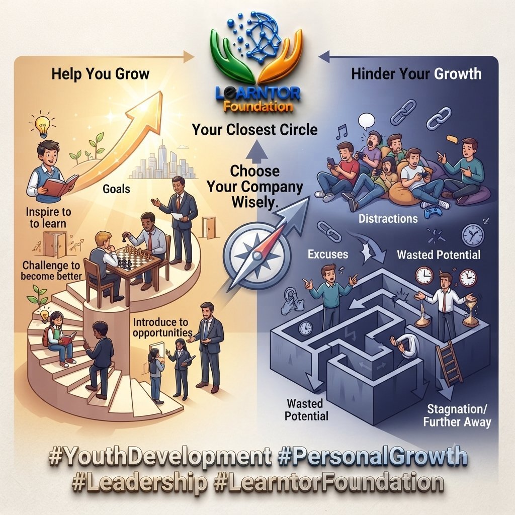 Adeniranarsh's tweet photo. TOPIC: THE FRIENDS YOU KEEP

Not every friend is helping you grow.
Some friends inspire you to learn. Some challenge you to become better. Some introduce you to opportunities.
Others only encourage distractions, excuses, and wasted potential.
#learntorfoundation#techupboys https://t.co/x8rdYP8hbA