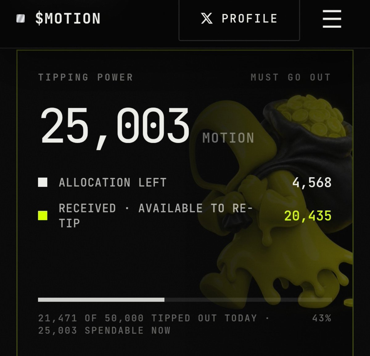 DavidSamso94072's tweet photo. Another $MOTION wave is coming 🔥

Just topped up my balance, so I’m putting some back into the community.

Want to catch a tip? 🎁

👉 Reply with @tipmotion 100–1000
👉 Repost 
👉 Like 
👉 Share 

I’ll check the replies and send $MOTION to some active supporters.

 No spam. https://t.co/tQTa8xwvrd