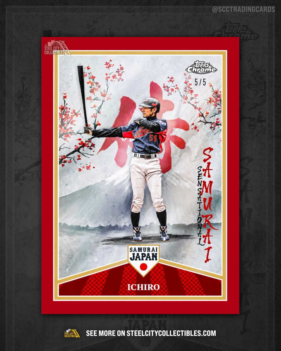 Get ready for 2026 Topps Chrome Baseball Team Samurai Japan