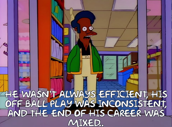 SimpsonsNBA's tweet photo. damn, salute to the brodie https://t.co/HFCaatOq7z