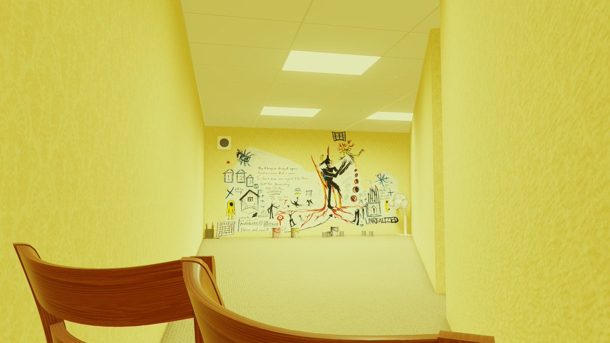 Guestery_'s tweet photo. it just goes on and on... #Backrooms #roblox (ty for the chair model @for_dev_3D i love it🥹) https://t.co/kLWgxcSeQ9