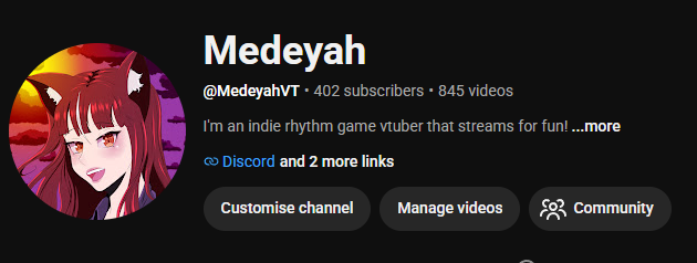 MedeyahVT's tweet photo. Actually made it past 400 on YouTube! Let's GOOO!!! https://t.co/ksH2o2NI7R
