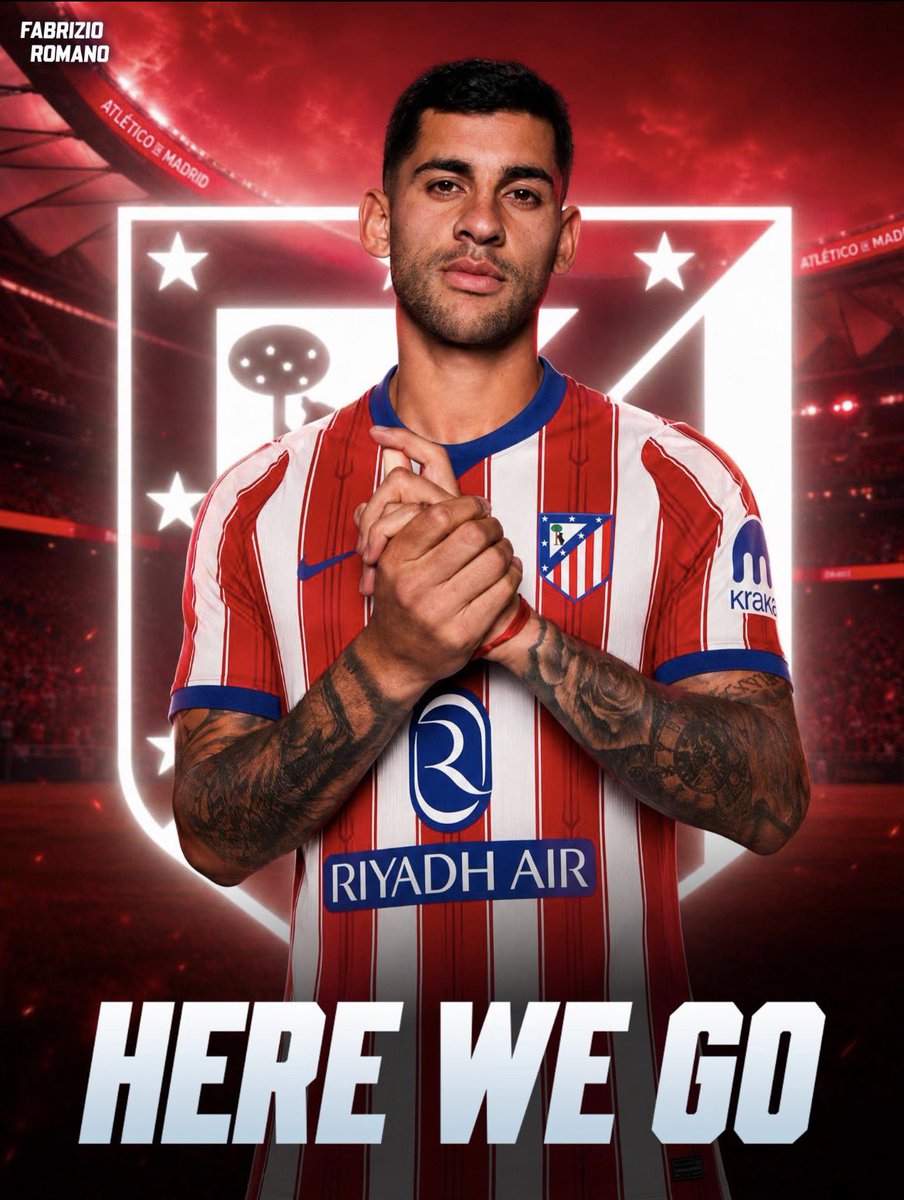 TottenhamDaily9's tweet photo. 🚨💣: #Tottenham have sold Cristian Romero Athletico Madrid 🤯✍️

The deal was around €40m with bonuses included with a medical in the next few days  ✅🔴⚪️

#THFC #COYS #SPURS https://t.co/kjlN5aFDJX