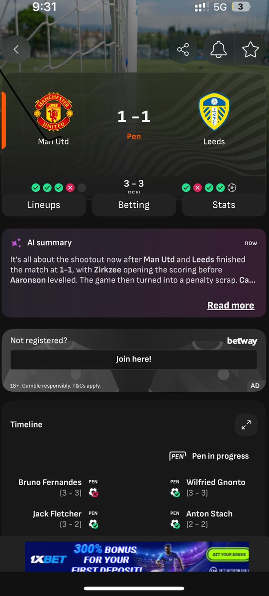 MullerBoy2x's tweet photo. One Bruno scored pk another one lose am 😂 https://t.co/bb1UlaFG2D