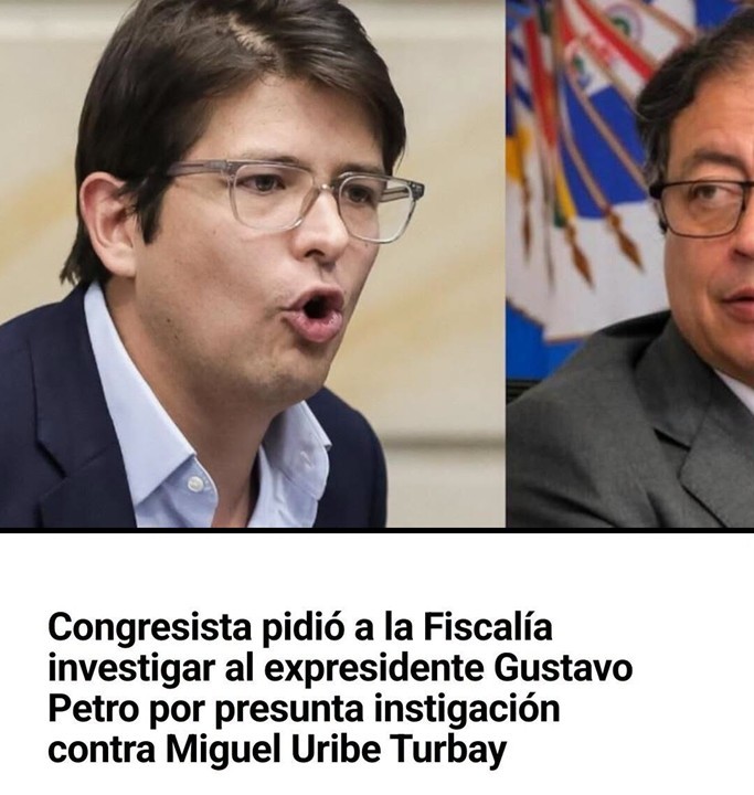 Mariano_OspinaP's tweet photo. QUE PAGUE PETRO
El congresista Jaime Arizabaleta reclamó que el ente acusador amplíe la pesquisa más allá de los ejecutores y examine una eventual responsabilidad política, al mencionar al entonces mandatario por su retórica previa
Hostigó a Miguel Uribe hasta que lo asesinaron...