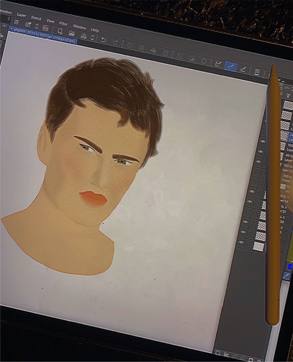potatochips4h's tweet photo. I miss my iPad and digital art era😭 https://t.co/COyXWcjWc0