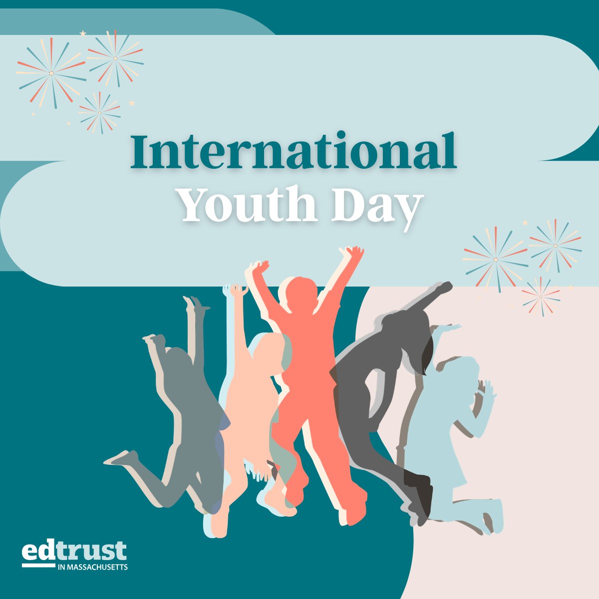 EdTrustMA's tweet photo. On #InternationalYouthDay, let’s celebrate the resilience of our youth and recommit to supporting the whole person behind every student we encounter.

#YouthDevelopment #EducationEquity #Advocacy #StudentSuccess #TeachersOfLinkedIn #MAPolicy https://t.co/GsAhz0nU2W