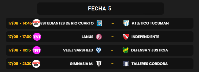 tribugoles's tweet photo. ⚽🔥 ¡SE CIERRA LA FECHA 5! 🇦🇷🏆

📊 Estadísticas • 🧠 Trivia • 📅 Agenda
👉 https://t.co/VVusksfy7Z

#EstudiantesRC #AtleticoTucuman #Lanus #Independiente #Velez #DefensaYJusticia #Gimnasia #Talleres #LPF #FutbolArgentino #Futbol #Argentina ⚽🇦🇷 https://t.co/IaFMWeNyuO