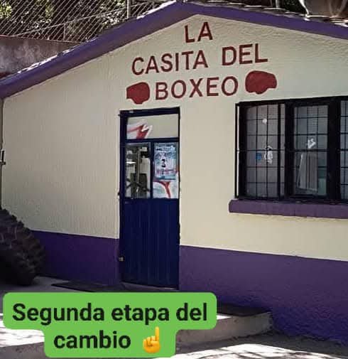RivasHaramara's tweet photo. Así la recibimos y así la hemos dejado. 
Y ahora sin más nos quieren demoler 15 años de trabajo, amor,  esfuerzo y dedicación. 
#sí a la remodelación del Deportivo José Gorostiza 
#No a la demolición de LA CASITA DEL BOXEO https://t.co/CtakD4TsUe
