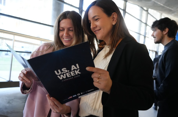 CompCba's tweet photo. Así vivímos la U.S. AI Week Córdoba 2026: referentes internacionales, empresas tecnológicas y organismos públicos se reunieron para pensar cómo transformar el potencial de la IA en soluciones concretas.💫

Un espacio para ampliar oportunidades y conectar a Córdoba con el mundo.🌐 https://t.co/IiNxu9wyx3