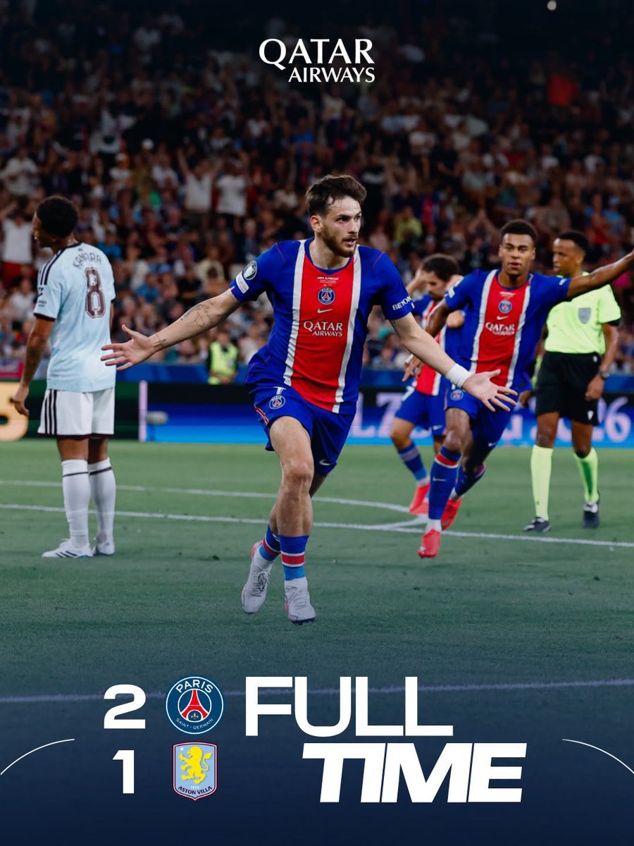 CFC_ZAMBA's tweet photo. 🚨🚨 EXCLUSIVE 
PSG are Super Cup Champions
Another European trophy to them, but till now we still have European virgin https://t.co/Vsas6NzTpc