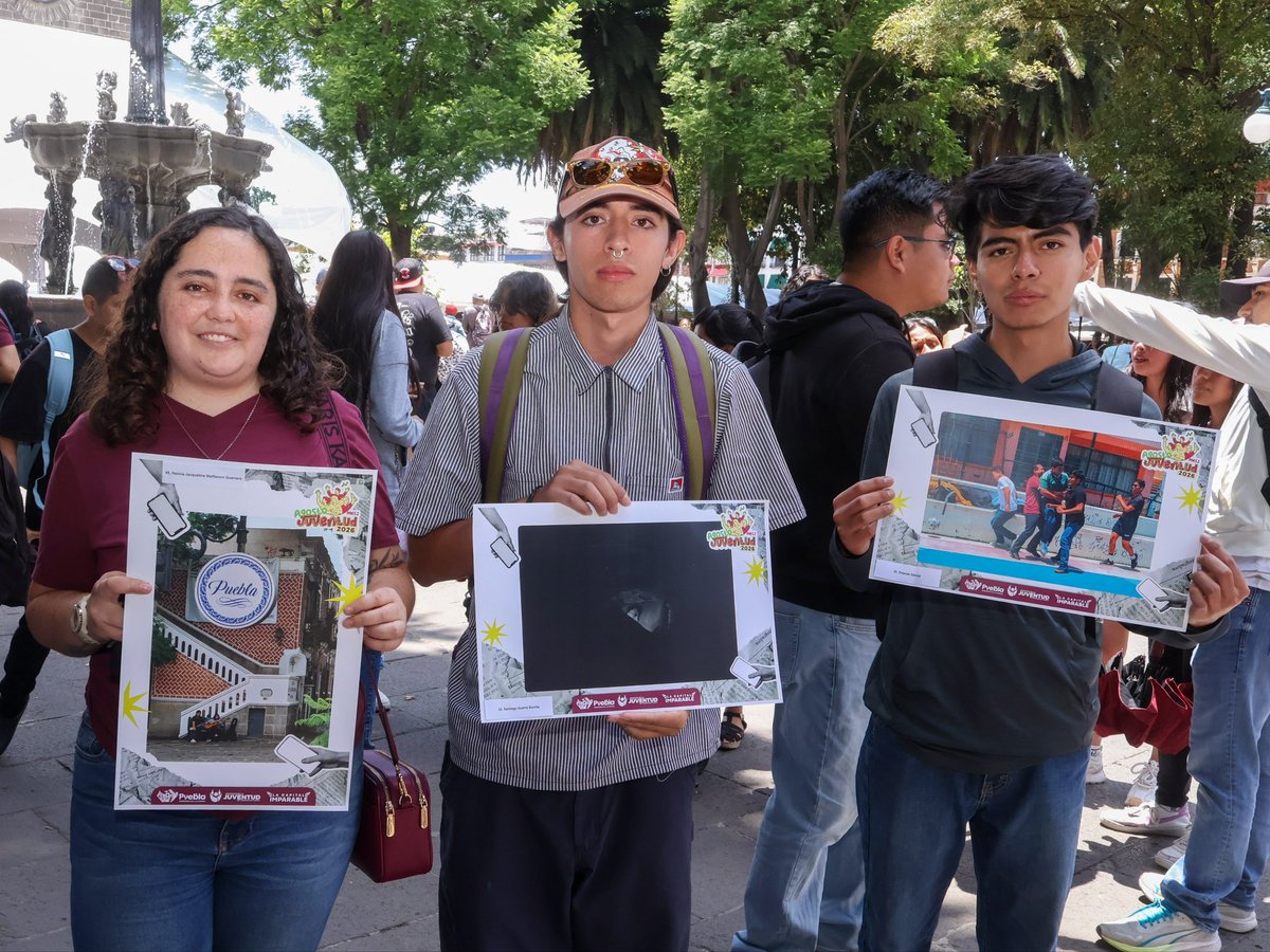 pepechedrauimx's tweet photo. 📸 En el marco del Día Internacional de la Juventud celebramos la mirada única de las juventudes poblanas.

A través de “Instantes de Juventud”, reconocimos a quienes compartieron, mediante una fotografía, su forma de ver el mundo, sus experiencias y lo que significa para ellas y ellos ser jóvenes. 🙌🏼