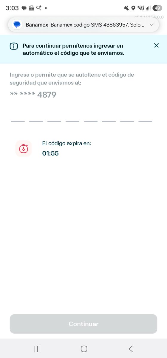 omarbaqueiro's tweet photo. @BanamexContacto Hice todo eso  , ya está todo activo y no funciona.  ¿Por que no me deja teclear el número? https://t.co/RLVmB7vVhd