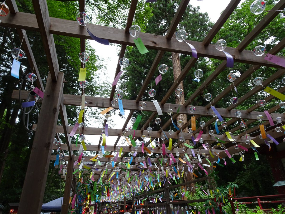 tak11961's tweet photo. 2026.08.01
#伊佐須美神社
#福島県 #大沼郡会津美里町宮林甲
鳥居から社殿までの参道が日陰になっていてありがたい。しかも、風鈴の音色が涼しさを増してくれるので助かりました。
境内には、交通安全の神社もあります。 https://t.co/W9KVIrJERv
