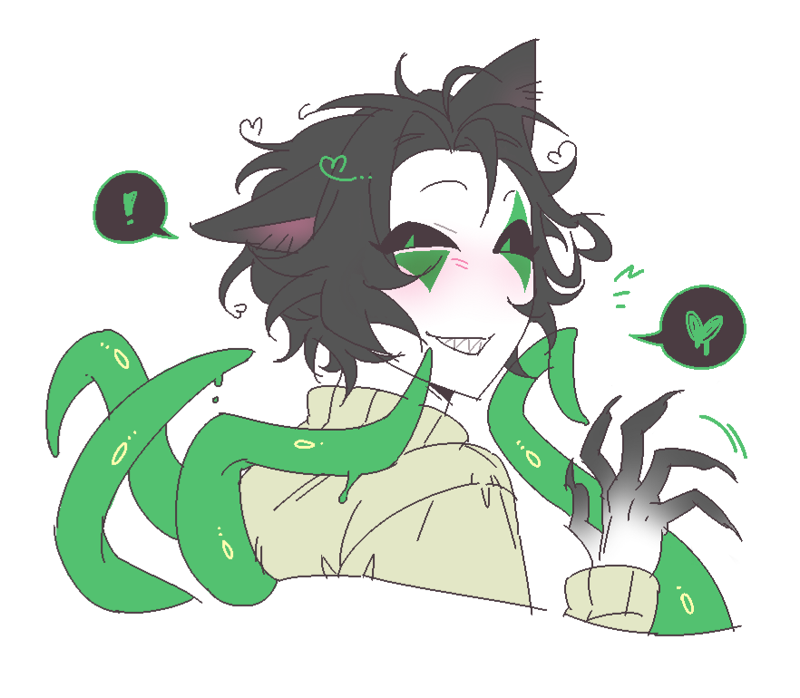 low3i's tweet photo. 🐈‍⬛💚 https://t.co/19SPldZjhL