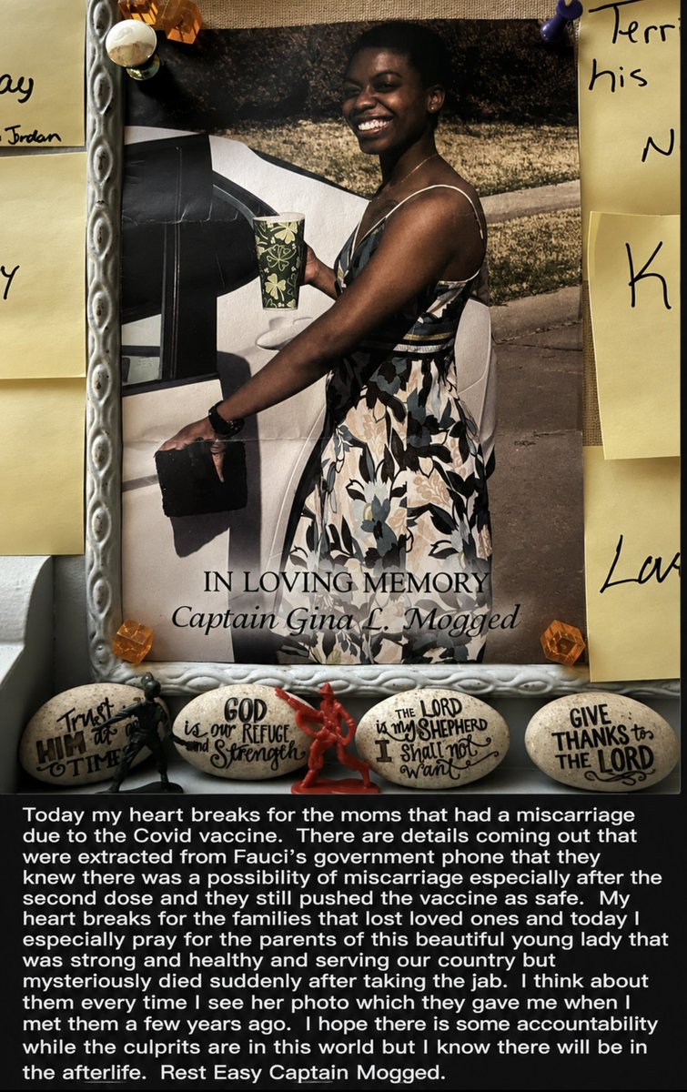 toobaffled's tweet photo. South Carolina.  30 year old.  
U.S. Marine, Electrical Engineer.  Captain Mogged, Died Suddenly after taking the Covid Vaccine 💉 
She was found in her apartment deceased. 🕊️

“Today my heart breaks for the moms that had a miscarriage due to the Covid vaccine.  There are details coming out that were extracted from Fauci’s government phone that they knew there was a possibility of miscarriage especially after the second dose  and they still pushed the vaccine as safe.  My heart breaks for the families that lost loved ones and today I especially pray for the parents of this beautiful young lady that was strong and healthy and serving our country but mysteriously died suddenly after taking the jab.  I think about them every time I see her photo which they gave me when I met them a few years ago.  I hope there is some accountability while the culprits are in this world but I know there will be in the afterlife.  Rest Easy Captain Mogged.”