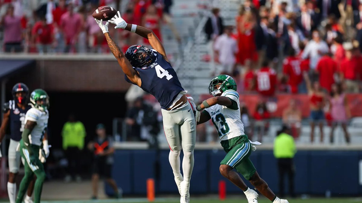 TheDaylanShow's tweet photo. A bigger role has been asked of Ole Miss tight end Caleb Odom this season, and he's relished the opportunity with great remarks. Now it's time to put it on display, but how is the talented player finding his footing with the new staff?

Story: https://t.co/9jLN4T9eCC https://t.co/PCrR68xMHs