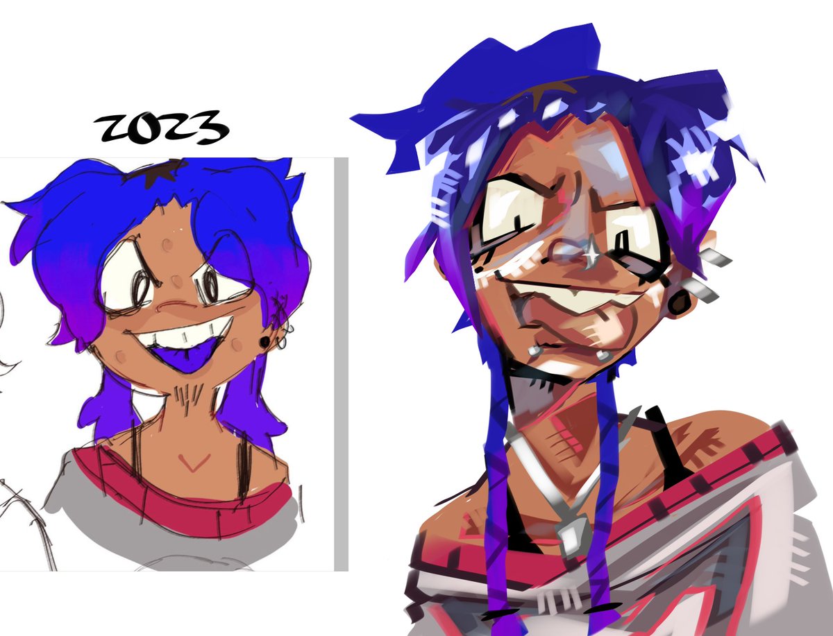 maqqano's tweet photo. splatbands fans be like please dont google this characters canon appearance #splatoom https://t.co/8WDWTBPqn8