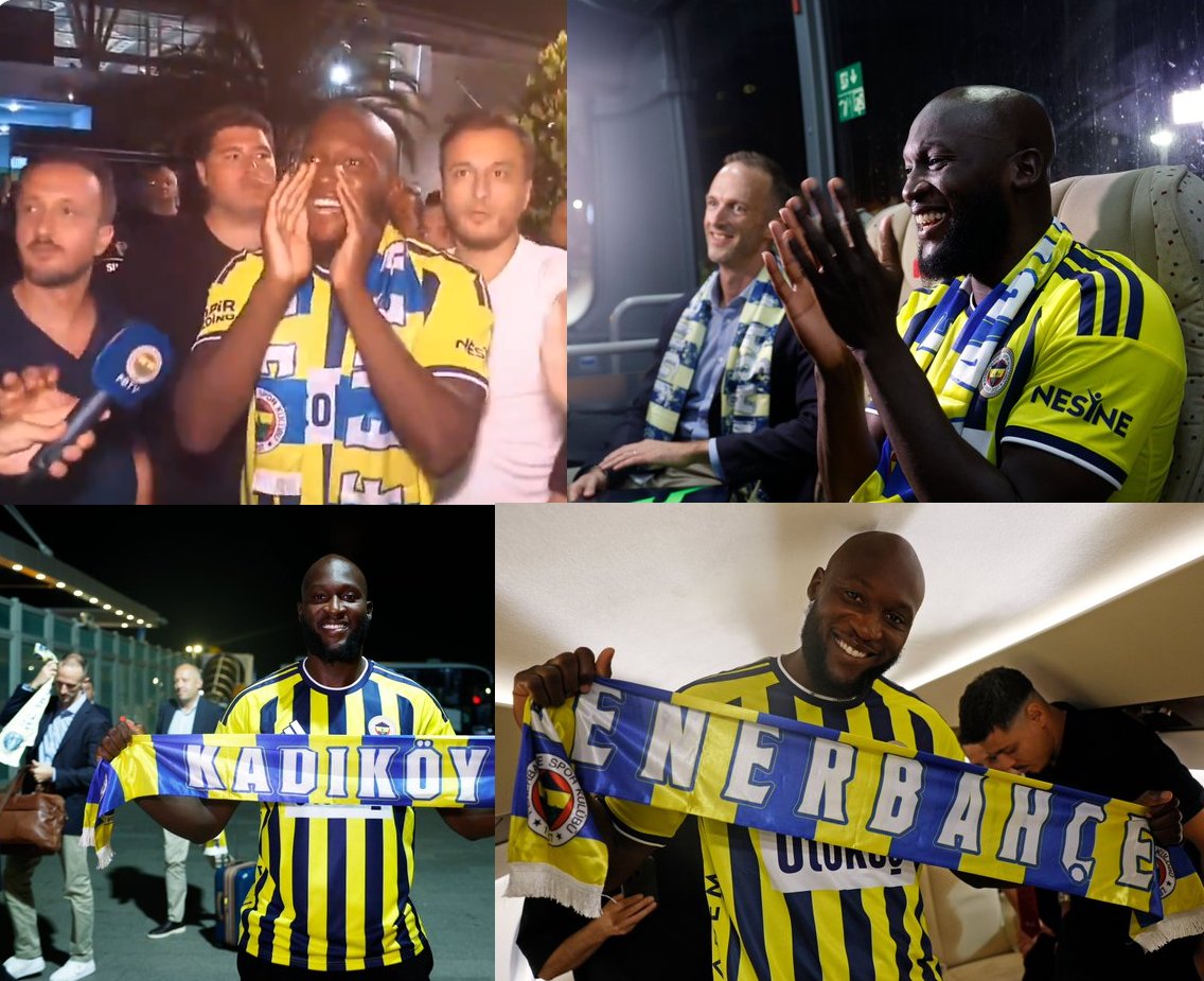 zab1453's tweet photo. Ne kadar sempatik. Mutluluğu gözlerinden okunuyor. Ve bu adam dünya yıldızı Romelu Lukaku. 
Fenerbahçe' mize Hoşgeldin 💛💙 https://t.co/CRZNW5U11z