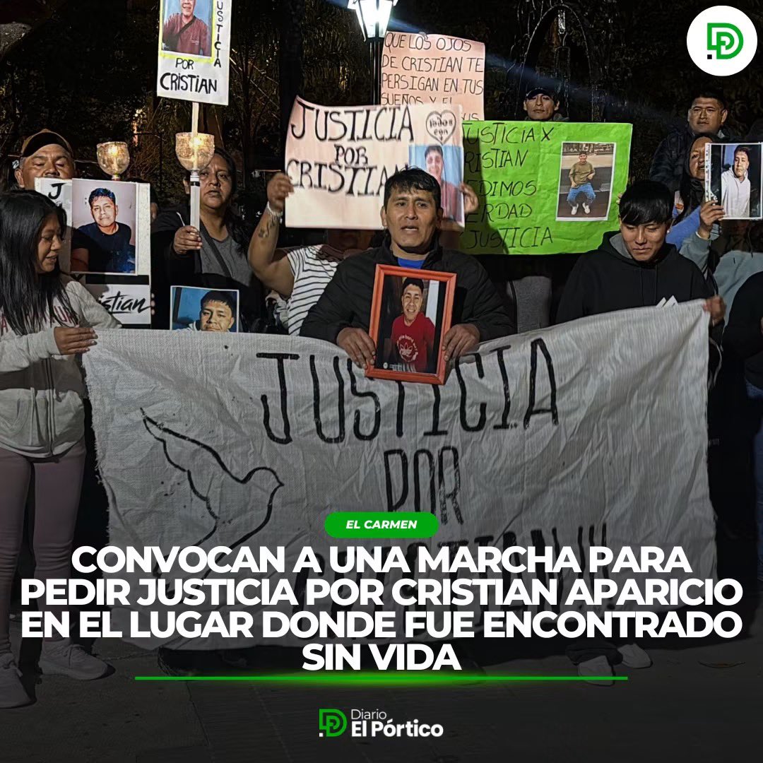 ElPorticoJujuy's tweet photo. Marchan por justicia por Cristian Aparicio a un mes de su muerte. Será hoy a las 18:30 en barrio San Expedito. https://t.co/FbHqtCDGvV