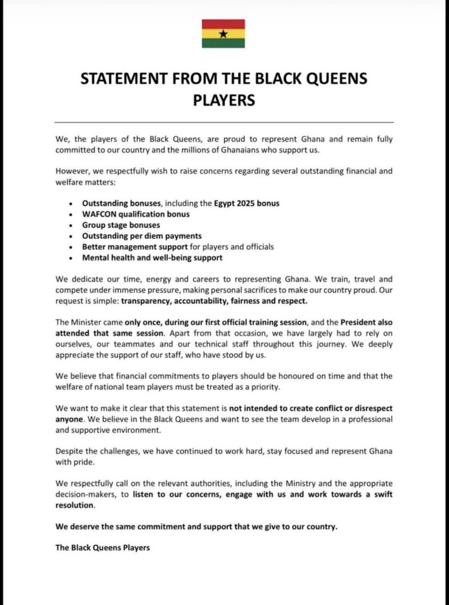SaddickAdams's tweet photo. In solidarity with the Black Queens. https://t.co/83AgqwZZ4r