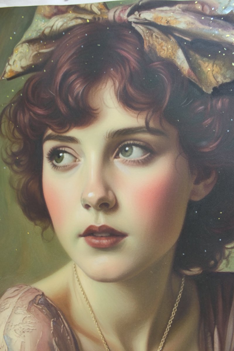 aemmac349's tweet photo. "The Girl With the Ribbon" by Eric Buechel, Watercolor and Gouache on Paper, 30" x 22"
https://t.co/8kexSQqI7L https://t.co/4g4rBSnf9H