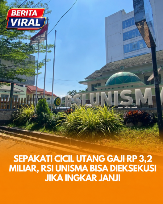 aflitto's tweet photo. RSI Unisma dan perwakilan pekerja sepakat menyelesaikan piutang gaji karyawan sekitar Rp3,2 miliar secara bertahap. Utang tersebut merupakan gaji November–Desember 2025 serta Maret–April 2026.

Pembayaran akan dimulai September hingga Desember 2026, dengan skema 10 persen https://t.co/GIJ0dunLPP