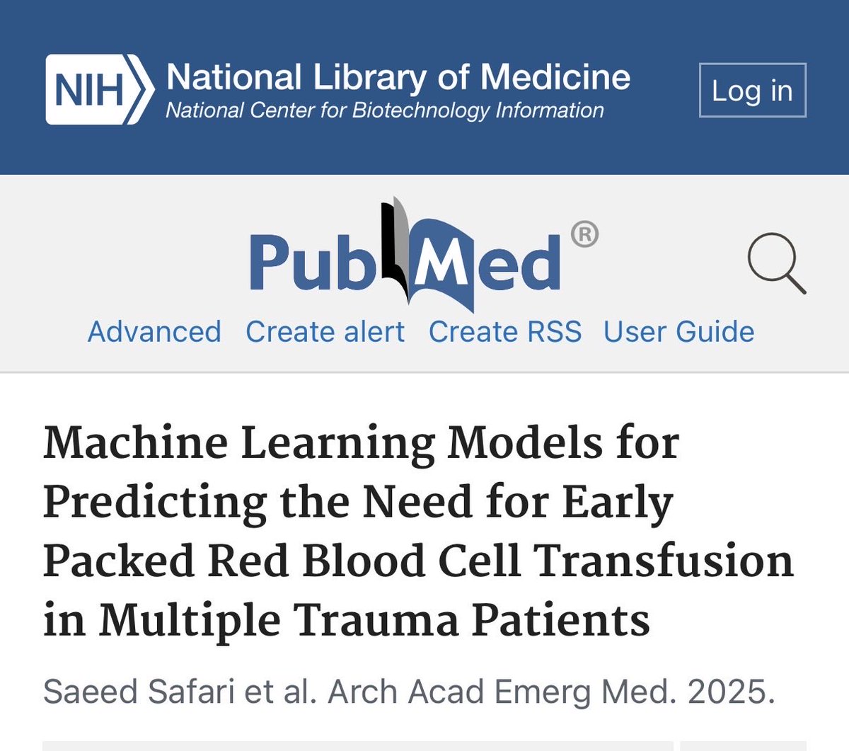 aaemjournal's tweet photo. Full text link:
https://t.co/CZxQmZAM1x
#emergencymedicine
#evidencebasedmedicine
#medicaljournal
#EmergencyDepartment
#AAEMjournal https://t.co/5uXtK4PLrL