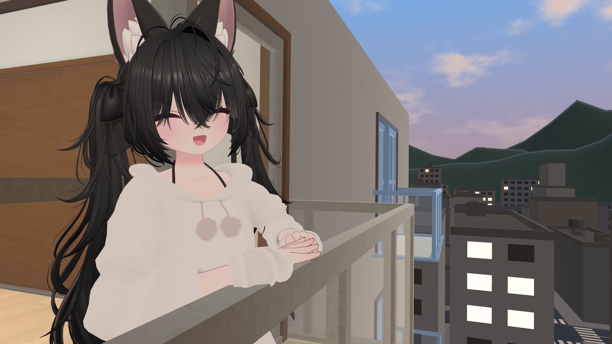 ssk__555's tweet photo. おあえざぁっす #VRChat #Karin3D https://t.co/cShgnS2z7Y