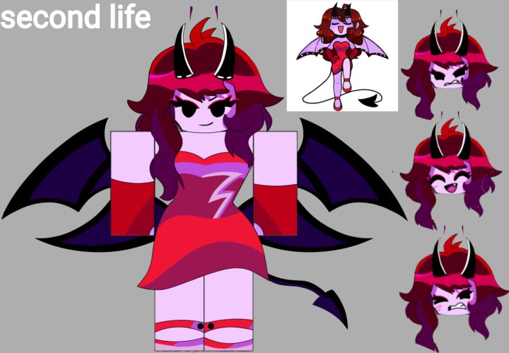 Jmdzn7's tweet photo. Hello again, I had this concept in mind some time ago since the boyfriend skins they had planned for two time didn't convince me, so I made this, along with a rather poor render 3⃣2⃣1⃣ GO! 😗
#forsaken #fnf #twotime
#robloxart #fanart https://t.co/LomzYADssf