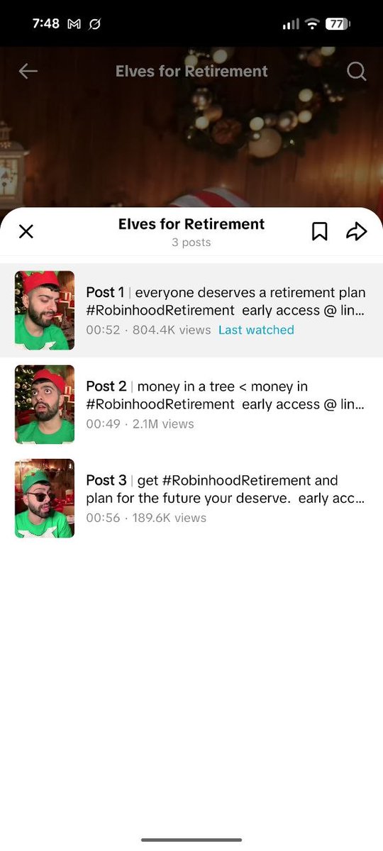 elves_token's tweet photo. Chart: https://t.co/hqD6Dn18Zf

Robinhood TikTok:
https://t.co/VAIQp19ztY

The elf lore somehow keeps appearing:
https://t.co/Rdps2zuJsX

$ELVES

https://t.co/YSIQLYA2K8 https://t.co/42uQEMX0nN