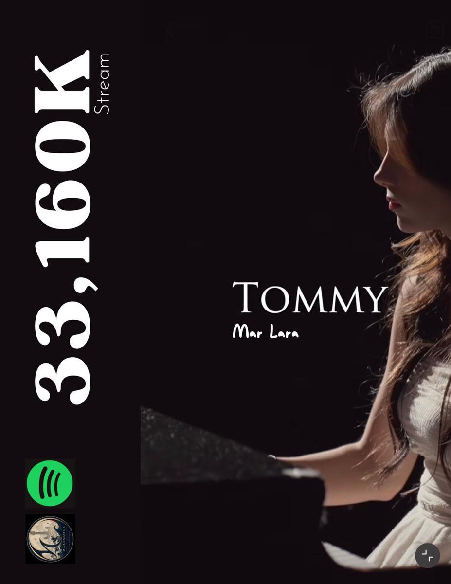 Maremotosof's tweet photo. 🚀 ¡TOMMY SIGUE SUMANDO EN SPOTIFY!
🎶
Cada reproducción cuenta y TOMMY continúa creciendo gracias a todo su apoyo. 🌊✨ Sigamos escuchando, compartiendo y llevando esta hermosa canción cada vez más lejos. https://t.co/TscSrgZWGh