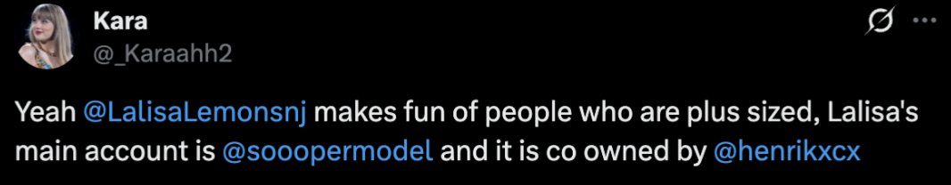 _Karaahh2's tweet photo. @KaylaLolina They have been problematic since the start. Lalisa Lemons is an account ran by @henrikxcx and @sooopermodel (aka Kimdorable/Seo). @henrikxcx and @sooopermodel are the owners of the game @PlayEF_. Spread this around! These two individuals have gotten away with too much. https://t.co/wc6bGkc7IP