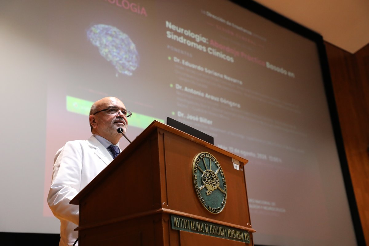 INNNMVS's tweet photo. Con la autoría de los Doctores Antonio Arauz Góngora, Eduardo Soriano Navarro y José Biller, este día en nuestra Sesión General se llevó a cabo la presentación del libro "Neurología, Abordaje práctico basado en síndromes clínicos". 🧠📖 https://t.co/sKUp47hcXj
