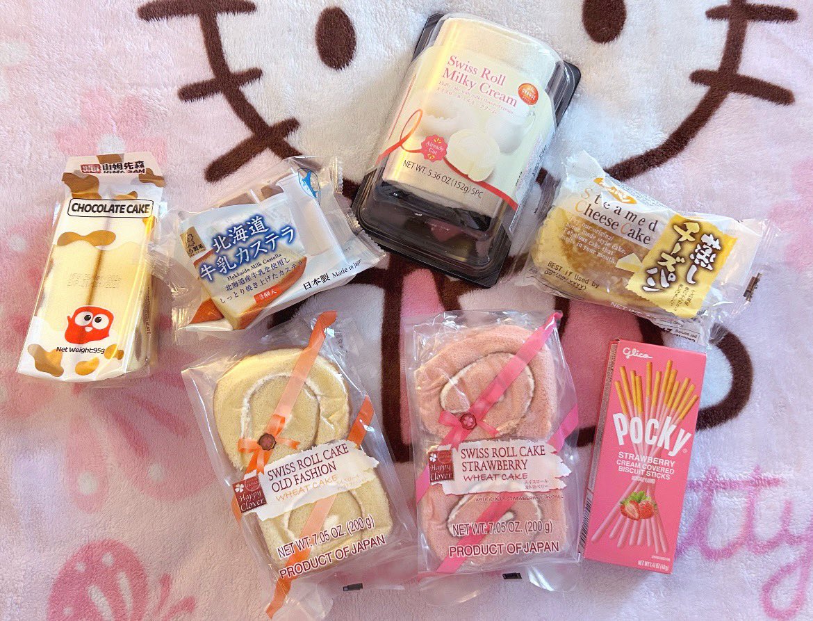 princessingdoll's tweet photo. i bought so many yummy treats ^_^ https://t.co/DmLvhrj9FC