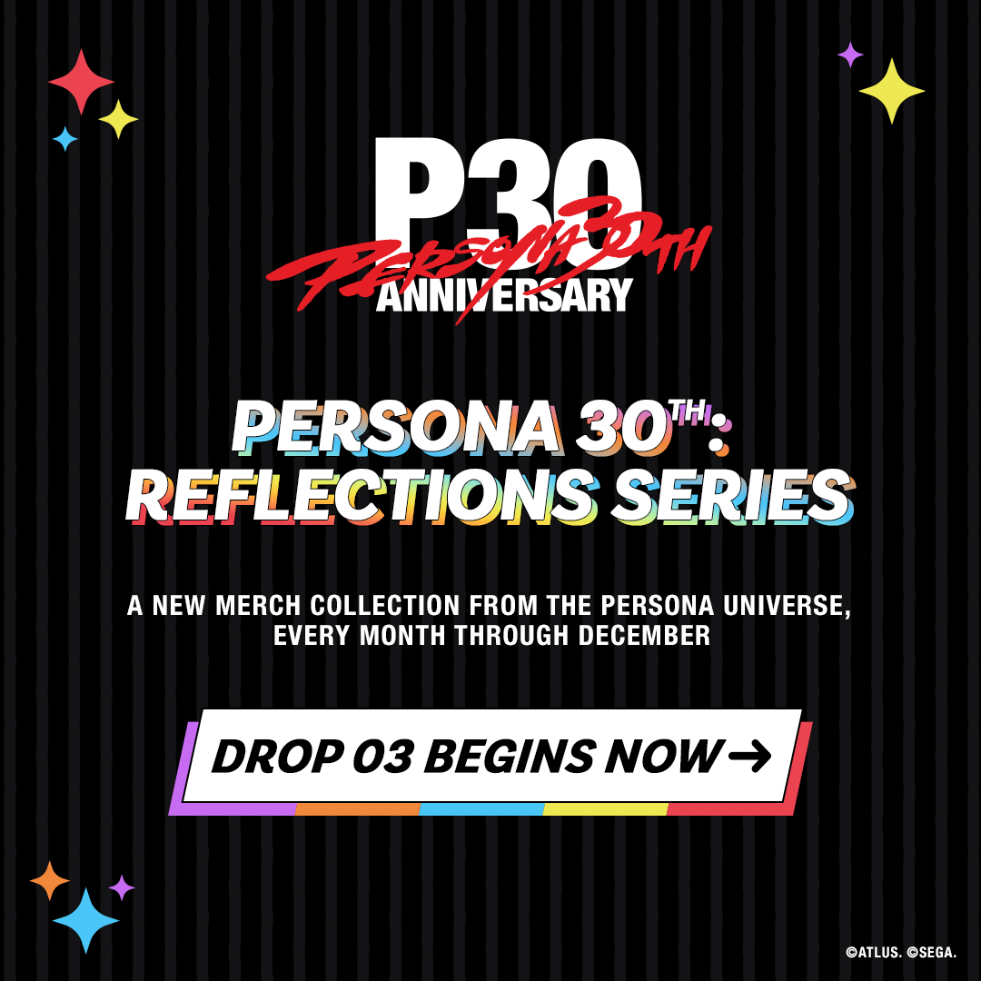 Atlus_West's tweet photo. More Persona. More to discover.

The Persona 30th: Reflections Series continues with new t-shirt designs celebrating unforgettable titles across the series.

Another chapter in 30 years of Persona is here. Which design is yours?

Shop Amazon US &amp; EU: https://t.co/e66yVG11gX https://t.co/AUs2Zl1Xhr