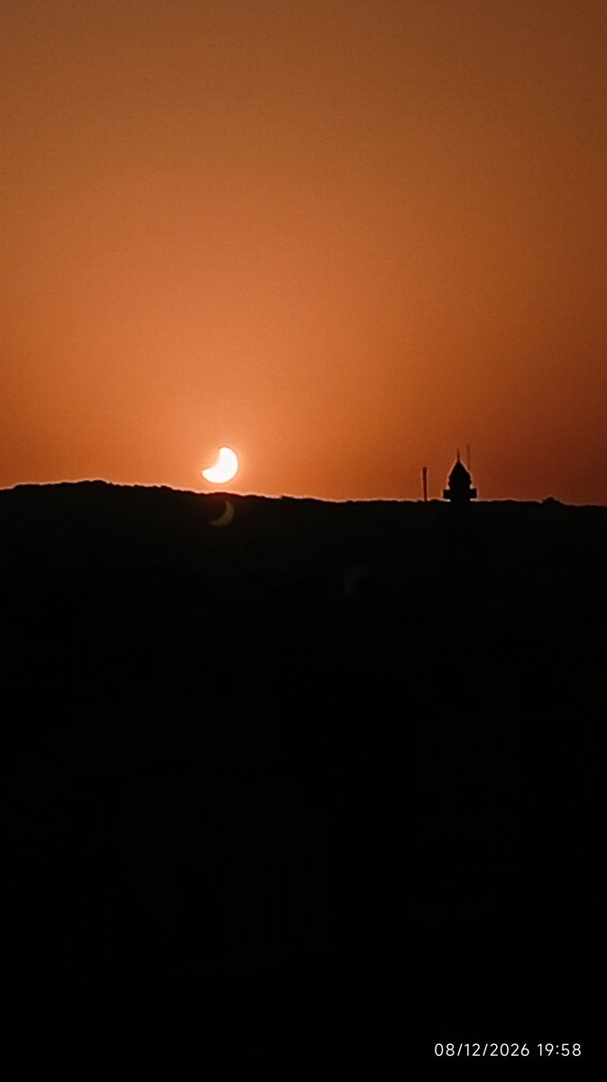 M_AitElFakih's tweet photo. August 12th 2026. Solar eclipse from Tangier Morocco. https://t.co/bhwG5LjkbO