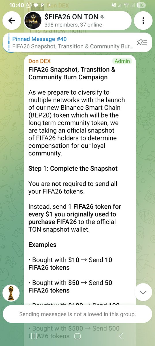 Newhopeooo's tweet photo. @Cryptoceleb1 This act must not continue and they must pay for it. I lost money in the @FIFA_ONTON project. This was the instructions you gave us and we did that and we didn't heard anything from you again for long but what we later found is that liquidity was removed. https://t.co/5BNRQX7tCM