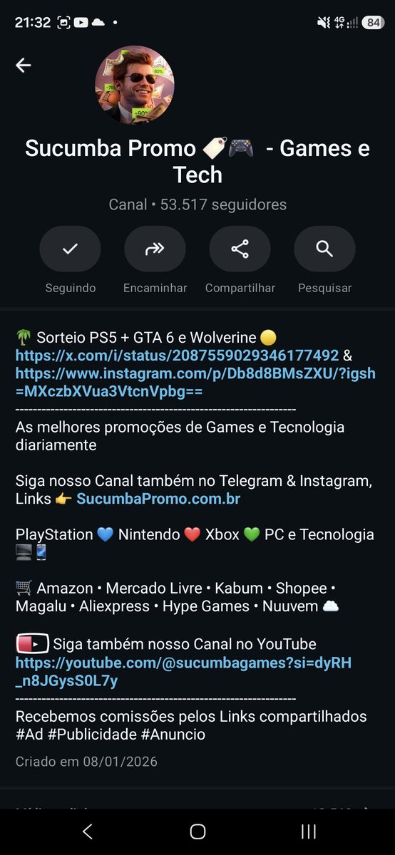 XlrMegas's tweet photo. @SucumbaGames Quero conhecer o Wolverino da Sony e a nova Vice City! https://t.co/WX1SUmGY8F