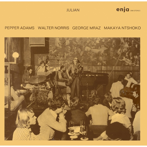 SolidJazzGiants's tweet photo. 本日8/13は1978年にペッパー・アダムスが名盤『ジュリアン』（Enja）を録音した日です！ウォルター・ノリス・トリオをバックにカミソリのようなバリトンを響かせるアダムスの名ライヴ盤はコチラ！

#PepperAdams #recordingday 

https://t.co/pkBzJa7J5z https://t.co/nAO6acaRdX