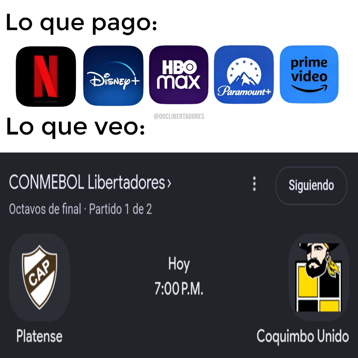 OC_Libertadores's tweet photo. https://t.co/IIY7ehE0S2