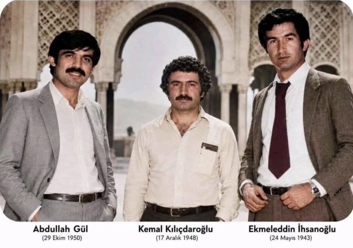 totemcihaluk's tweet photo. Hiç bir şey tesadüf değildir.
Abdullah Gül.
Kemal Kılıçdaroğlu.
Ekmeleddin İhsanoğlu. https://t.co/PIW0JBhF6g