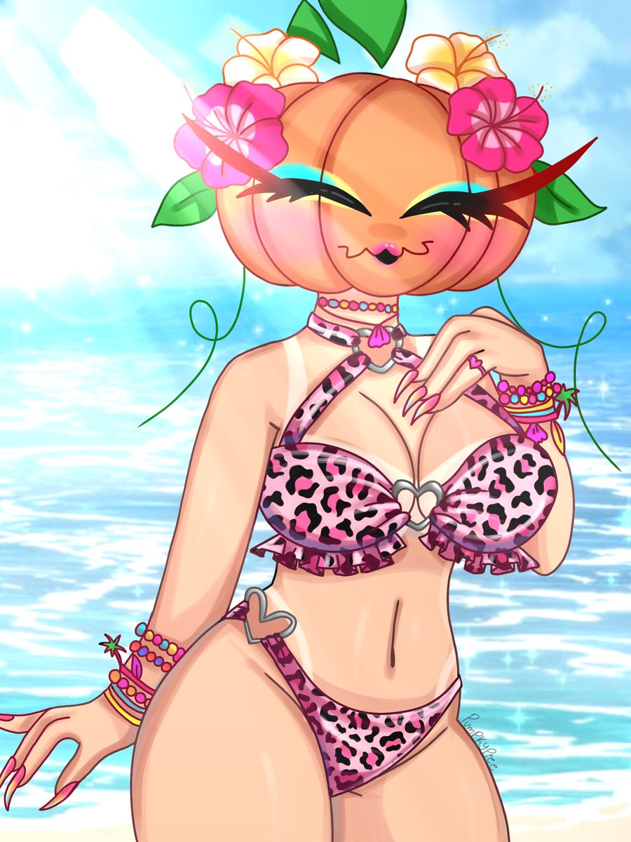pumpkypiee's tweet photo. I wanted to do the trend uwu
#Pinkbikini #oc #avatar #tend #art https://t.co/p6gjvnG91C