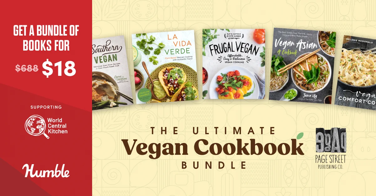 The Ultimate Vegan Cookbook Bundle | Humble Book Bundle