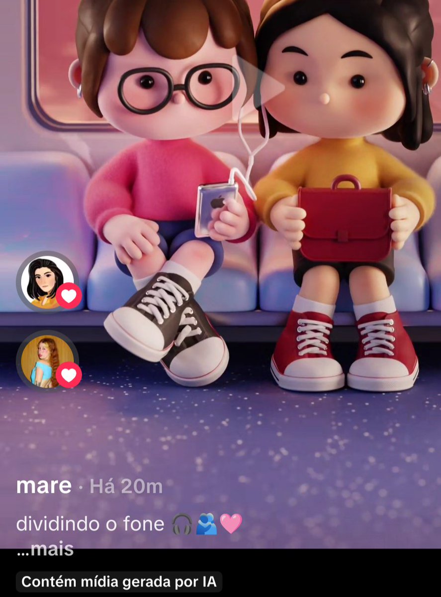 oiemare's tweet photo. pô vsf o tiktok colocou na minha arte q contém mídia gerada por IA???? e não tem nenhuma opção lá pra eu falar q não tem IA coisa nenhuma. tô indignada sério https://t.co/ec6RF9O1Hx