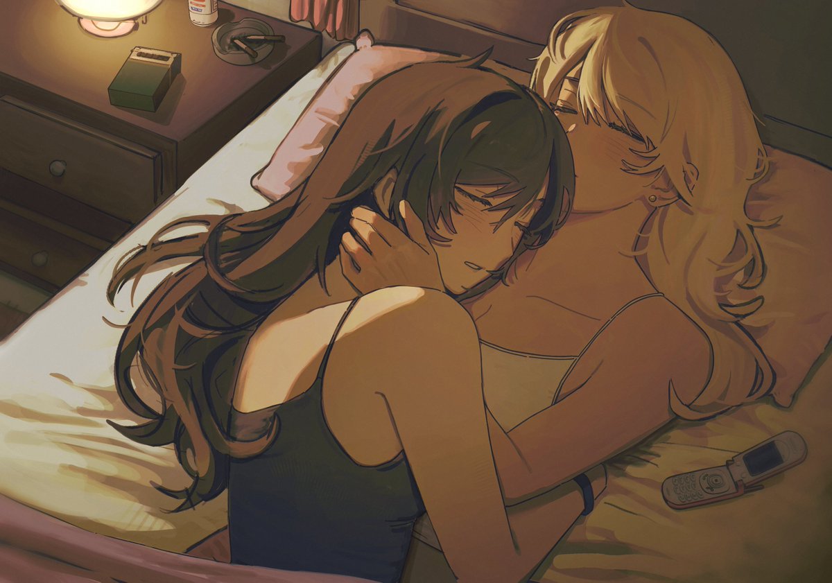 walkingdownthe2's tweet photo. i Always love drawing them cuddling like its the cutest thing ever to me #classof09 https://t.co/J52B0hshBE