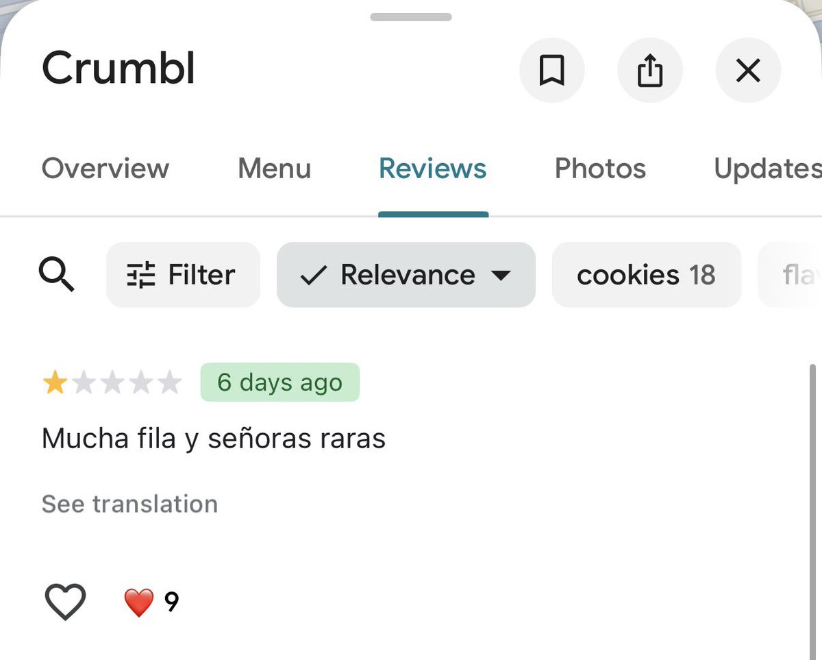 tmbnLNR's tweet photo. Esta review de crumbl cookies jajajsjs https://t.co/iBWzcE4Hpe