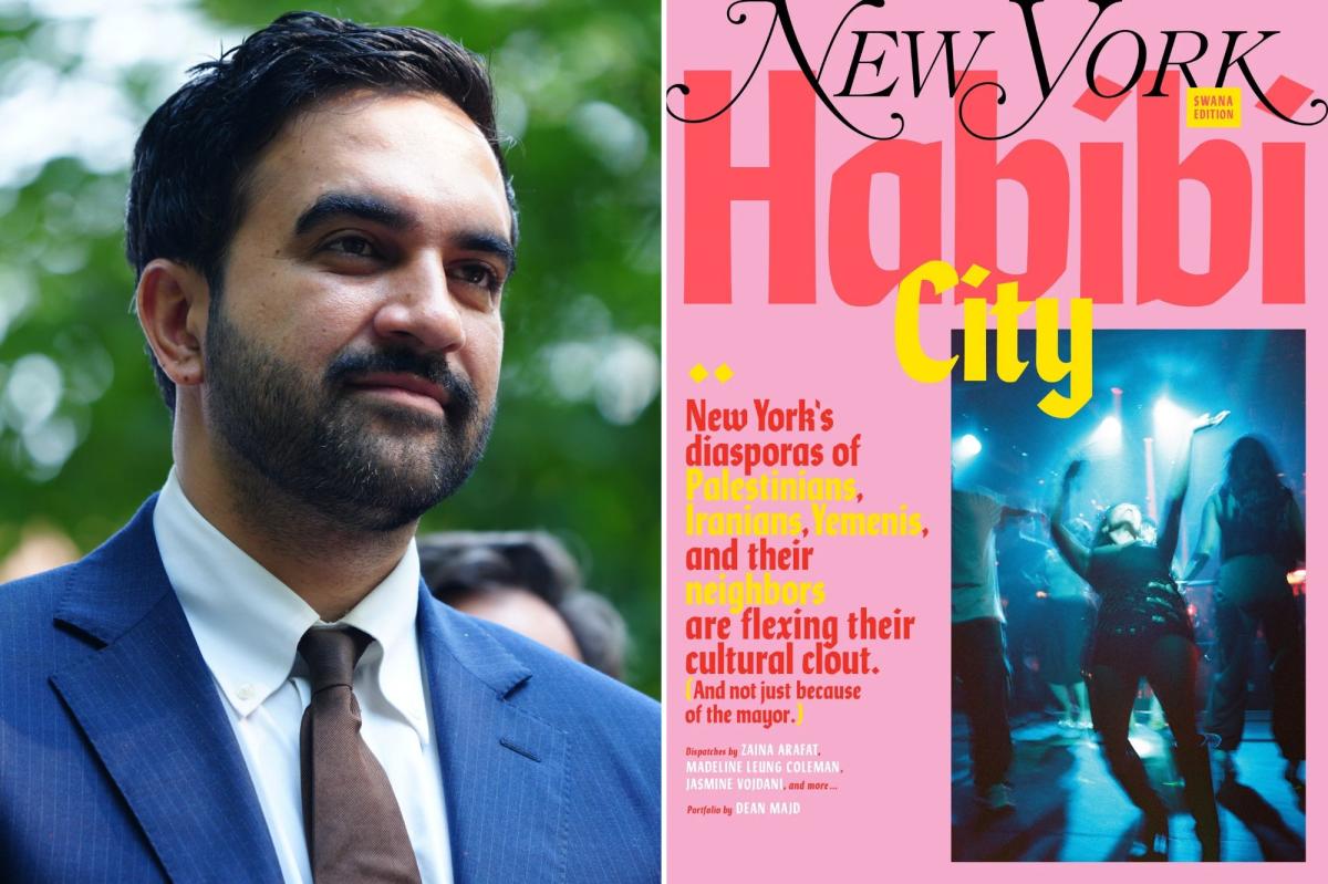 NYPostOpinion's tweet photo. New York Magazine’s evil ‘Habibi City’ cover sends a message: Jews aren’t welcome in Mamdani’s NYC https://t.co/L24dcLTeyh https://t.co/VqmmMprfUa