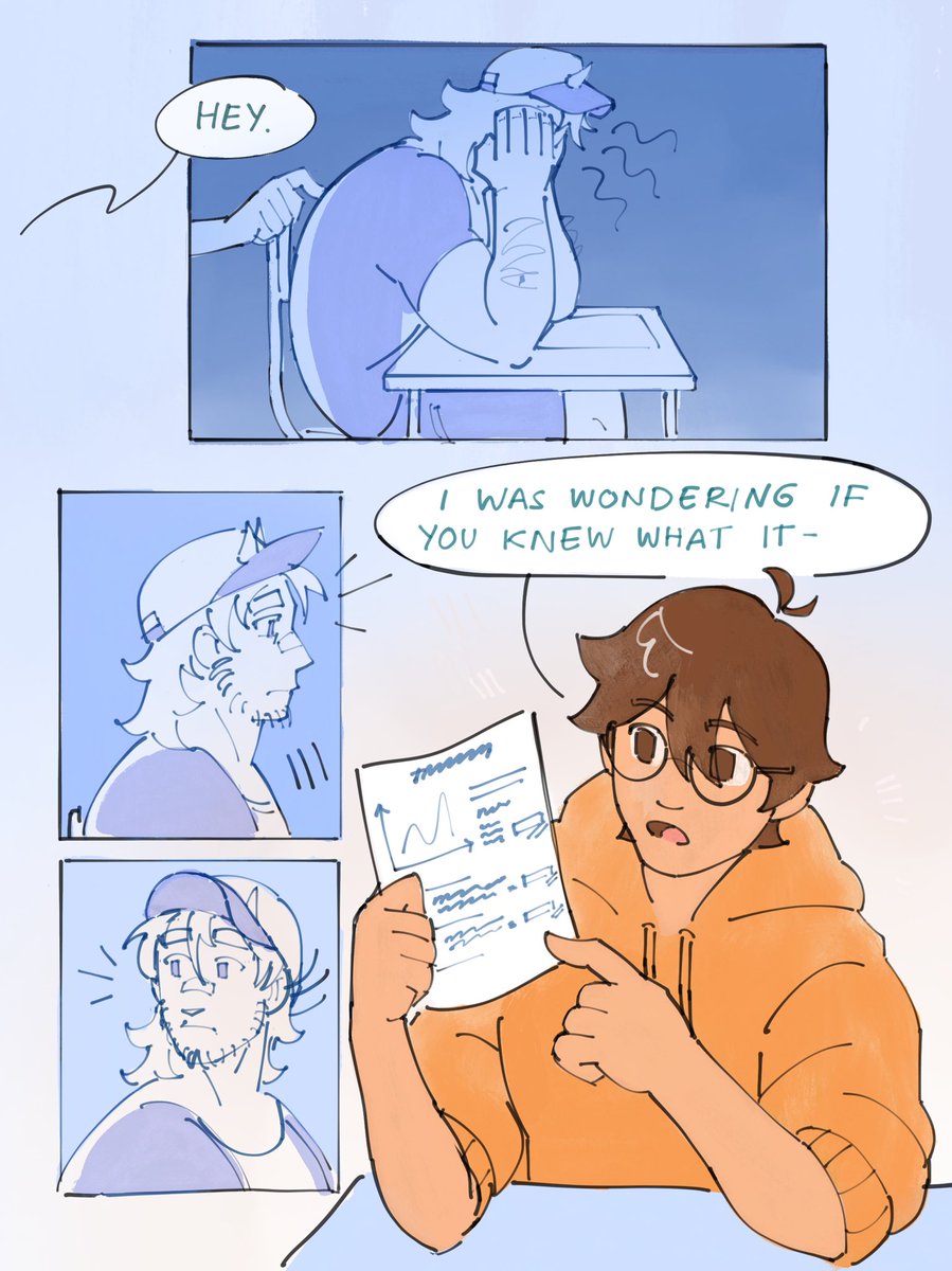 ctrusdlemon's tweet photo. Kite is STRUGGLING in class... A short comic https://t.co/tLS3lkJ55y